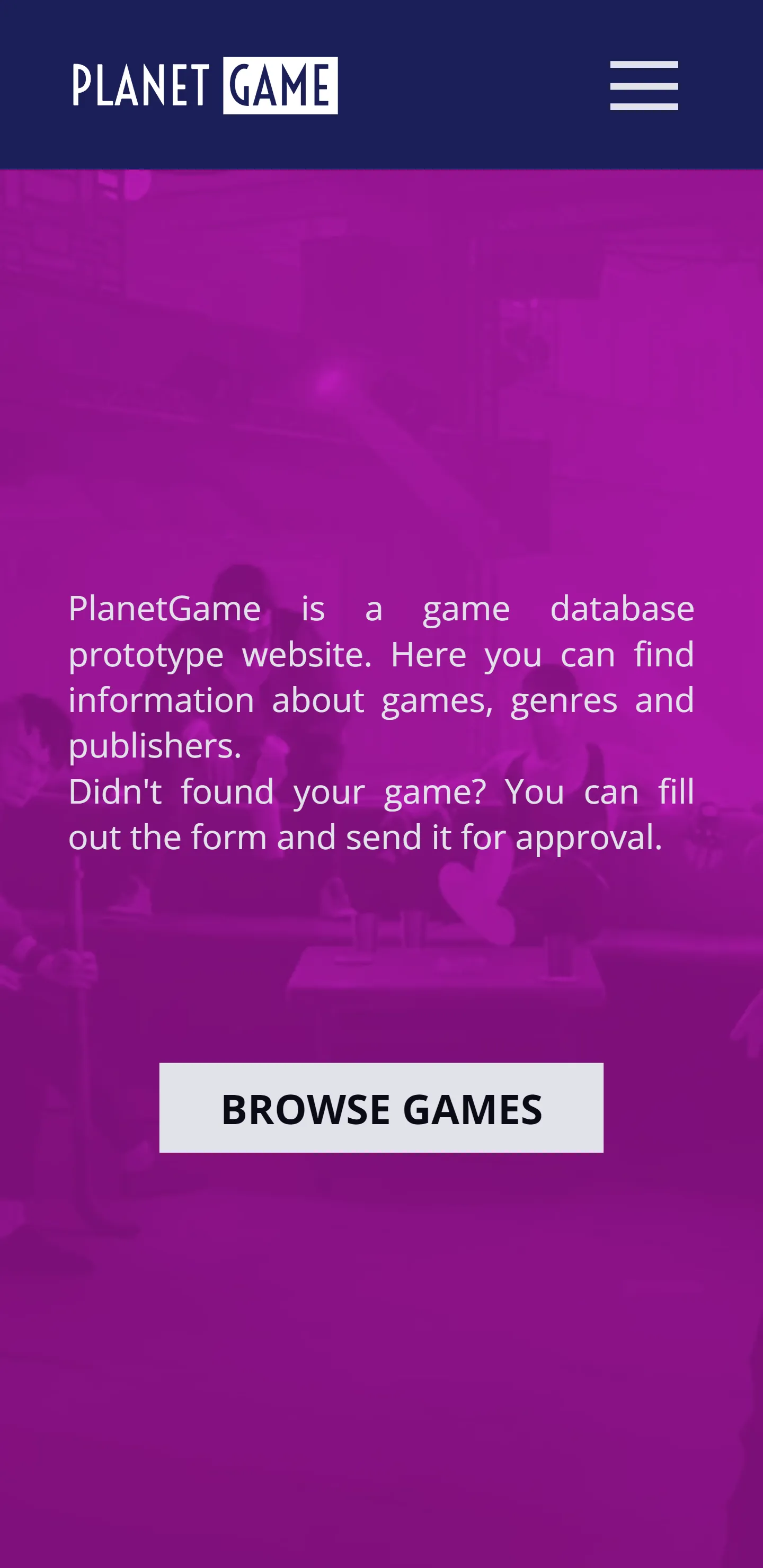 Main Page Mobile 1