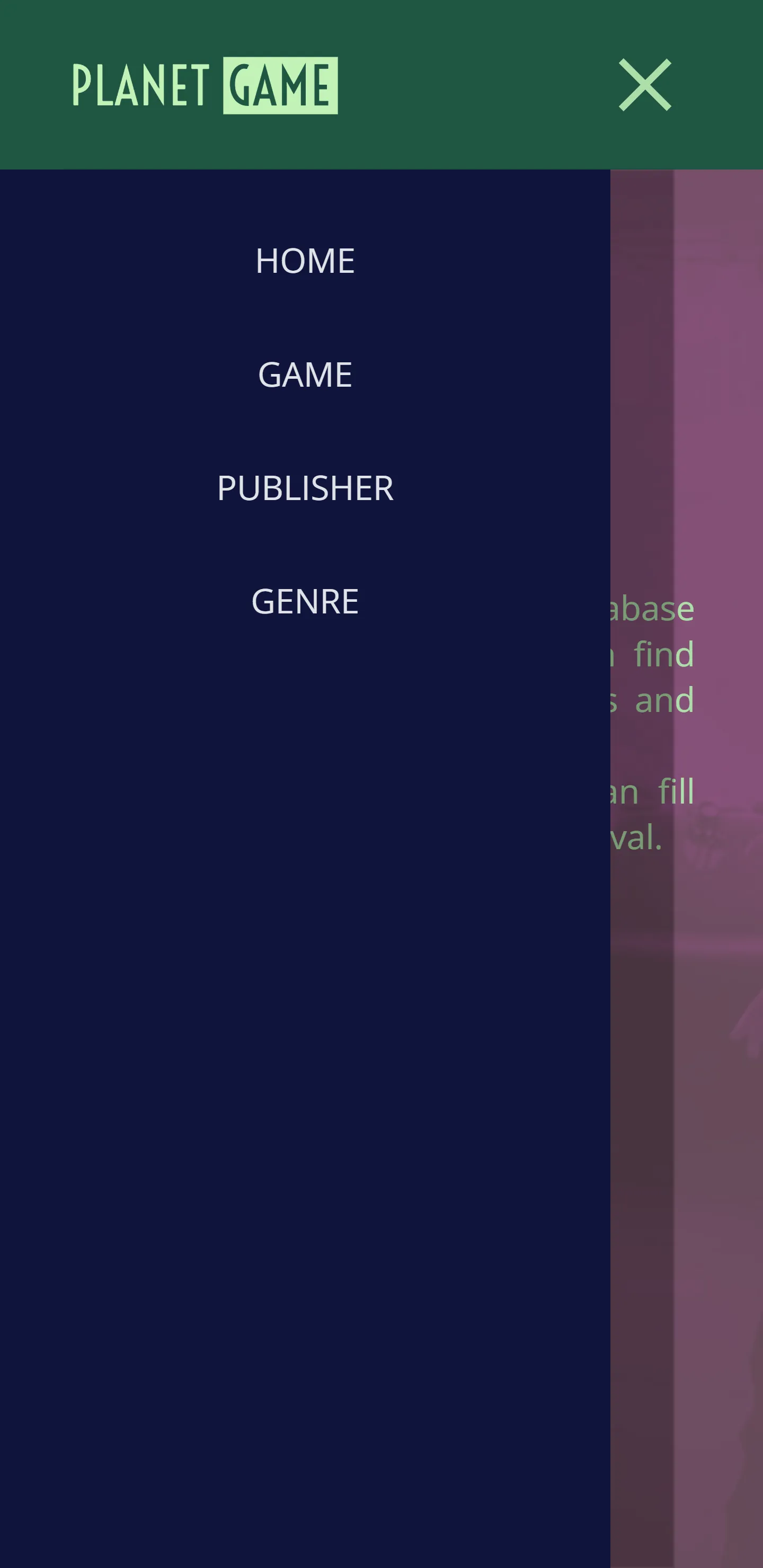 Hamburger Menu Mobile 2